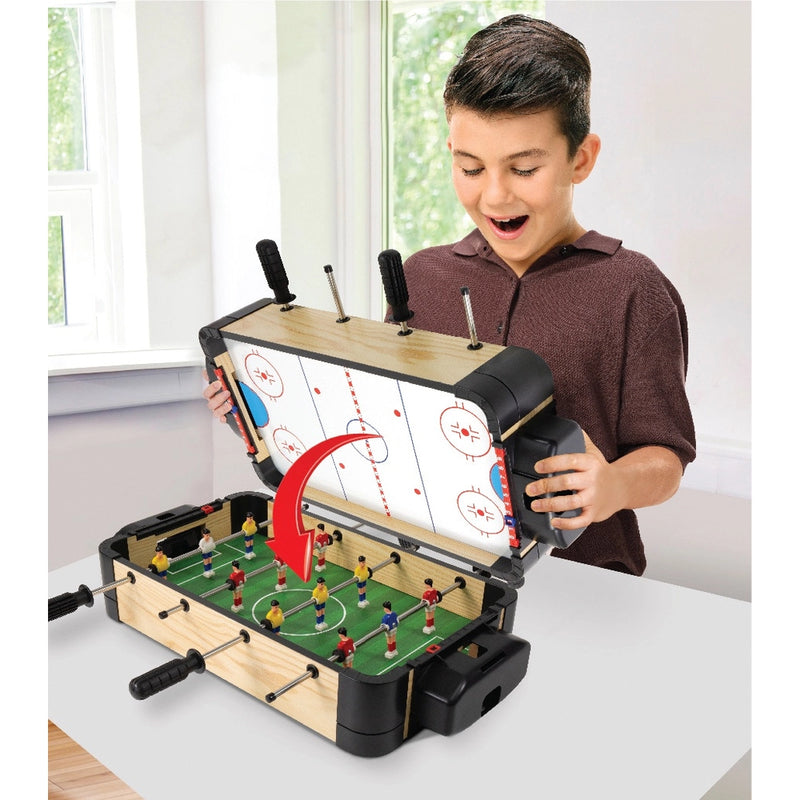 20 Inch 2-in-1 Games Table Football & Hockey