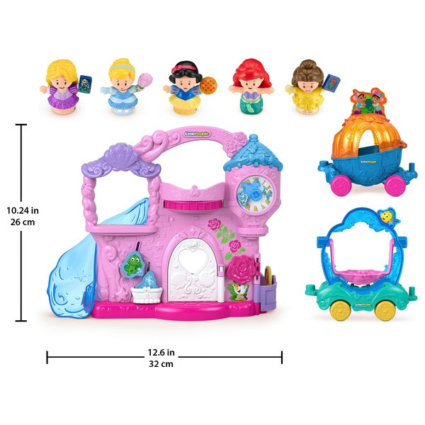 Fisher-Price Little People Disney Princess Play & Go Castle Gift Set Exclusive