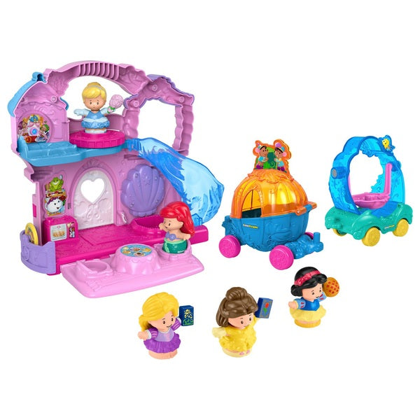 Fisher-Price Little People Disney Princess Play & Go Castle Gift Set Exclusive