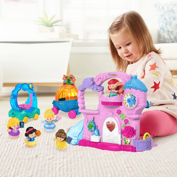 Fisher-Price Little People Disney Princess Play & Go Castle Gift Set Exclusive