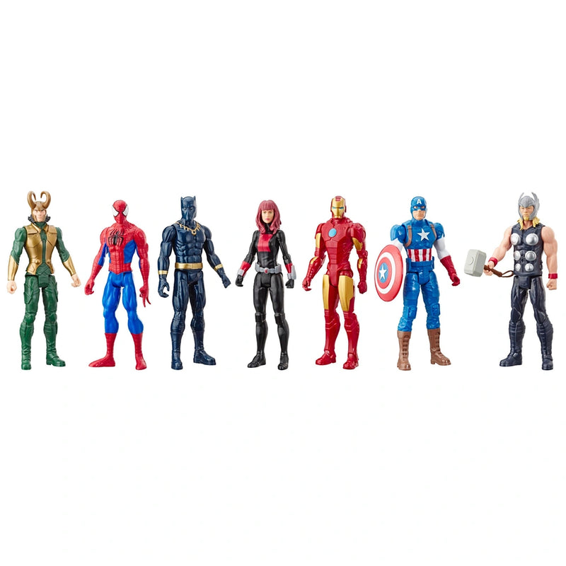 Marvel Avengers Titan Hero Series Action Figure 7 Figure Multipack