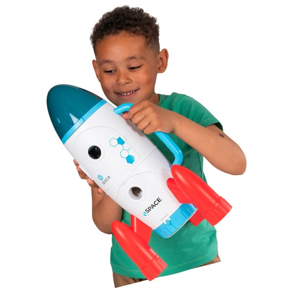 Space Rocket & Crew Playset Toy With Light And Sound