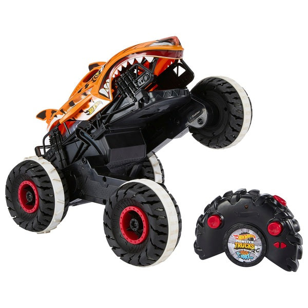 Hot Wheels Monster Trucks Remote Control Unstoppable Tiger Shark