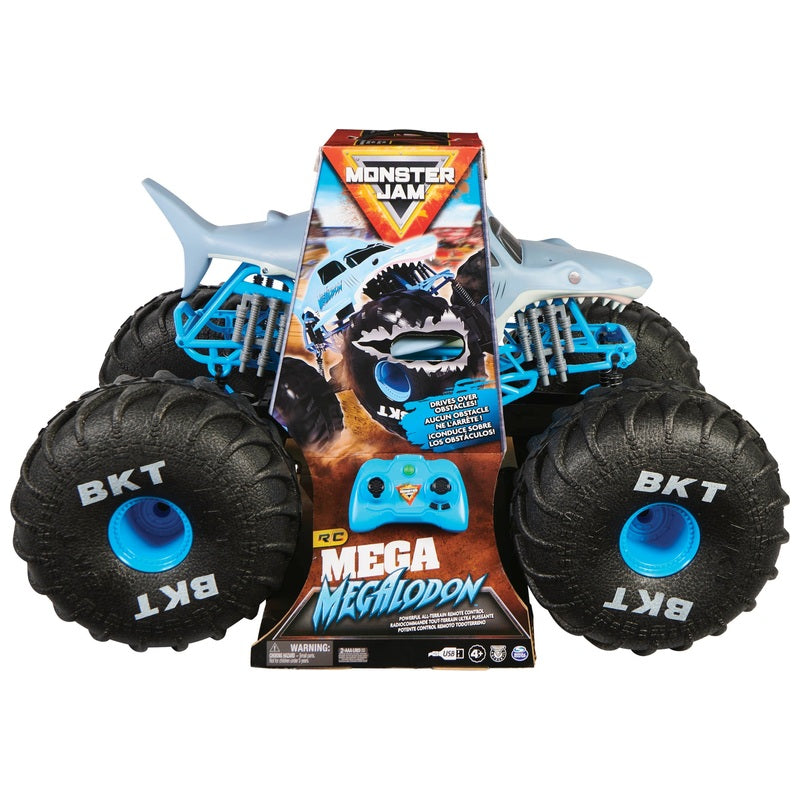 Monster Jam Megalodon Storm RC Truck 1:16 + Free Activity Book