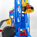 Monster Jam Garage Playset with 1:64 Grave Digger + Free Activity Book