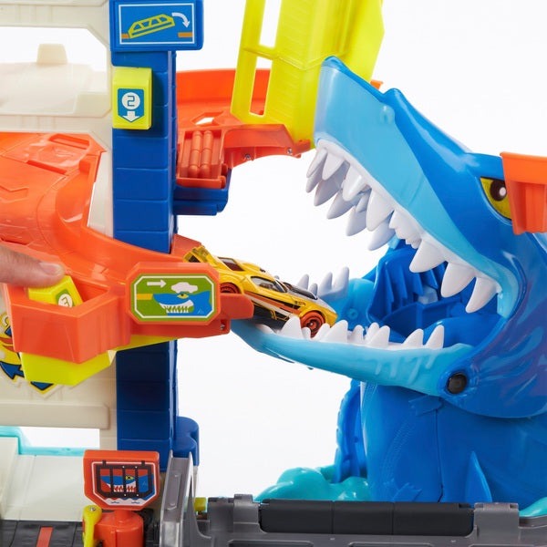 Hot Wheels City Shark Strike Rescue Playset