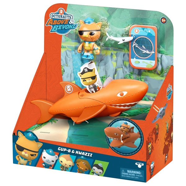 Octonauts Series 1 Figure & Vehicle – Kwazii & Gup B