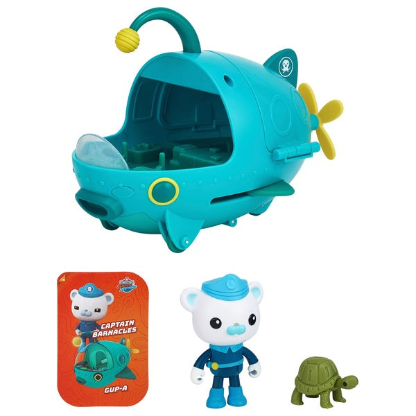 Octonauts Series 1 Figure & Vehicle – Barnacles & Gup A