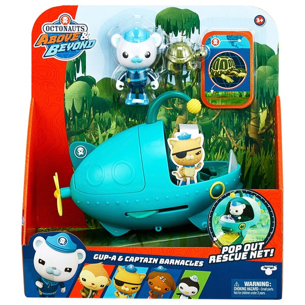 Octonauts Series 1 Figure & Vehicle – Barnacles & Gup A