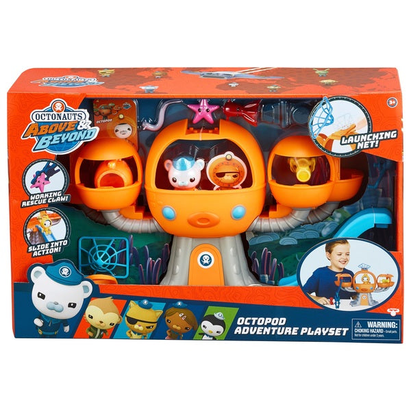 Octonauts Above & Beyond Octopod 6 Piece Playset