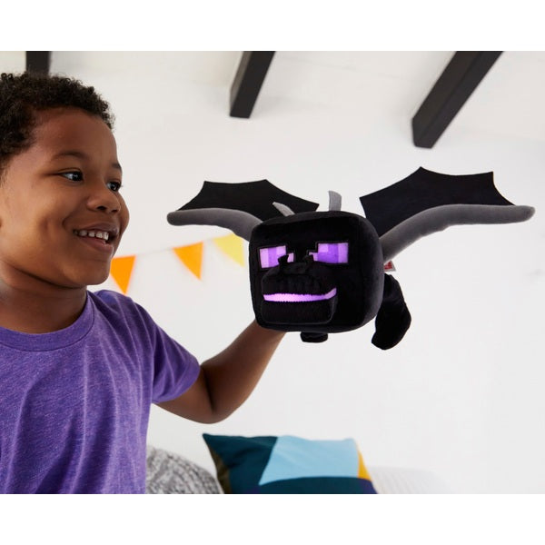 Minecraft Ender Dragon Lights and Sounds Plush Toy