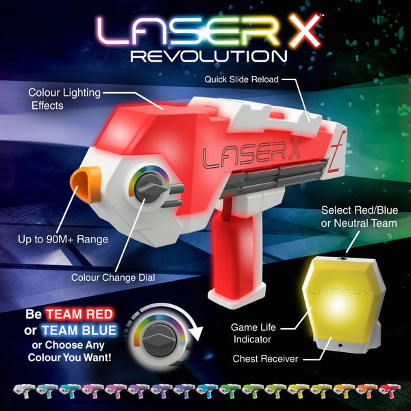 Laser X Revolution Double Blaster Pack