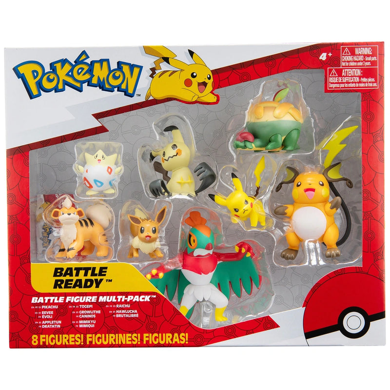 Pokémon 5cm Battle Figure 8 Pack