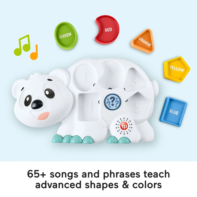 Fisher-Price Linkimals Puzzlin' Shapes Polar Bear