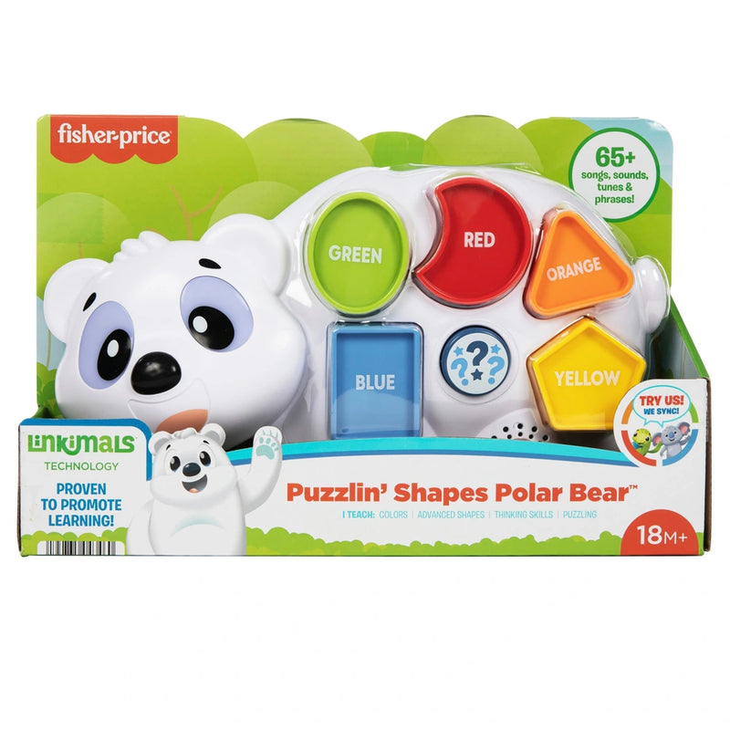 Fisher-Price Linkimals Puzzlin' Shapes Polar Bear