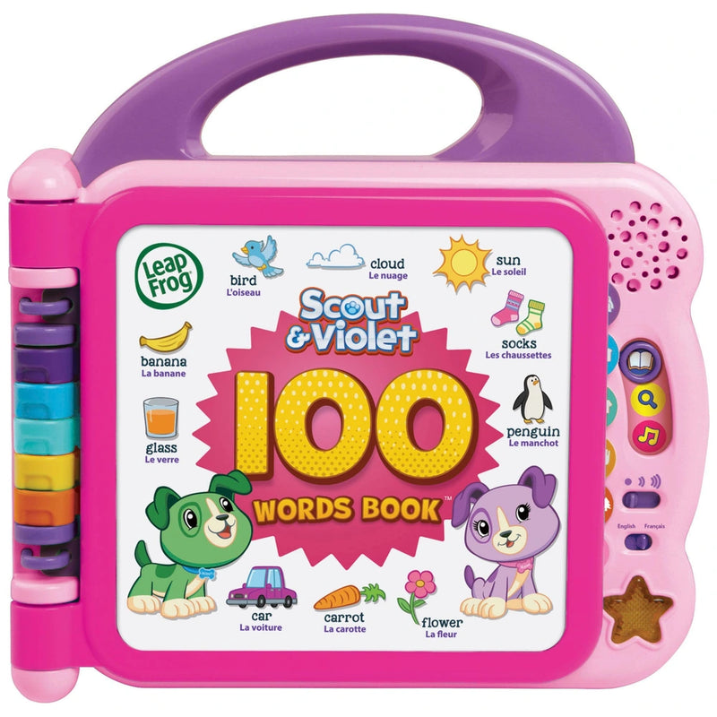 LeapFrog 100 Words Pink Book - Scout and Violet