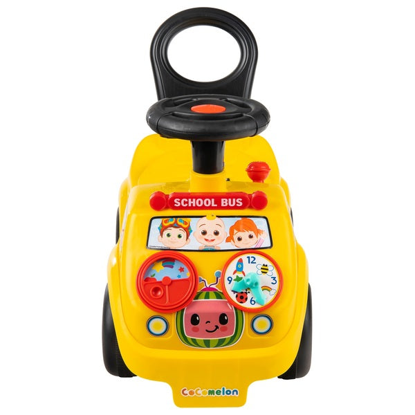 CoComelon Lights and Sounds Activity School Bus Ride-On