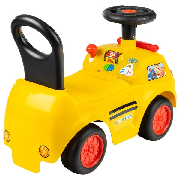 CoComelon Lights and Sounds Activity School Bus Ride-On