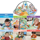 VTech Baby 7-in-1 Grow with Baby Sensory Gym + Free Activity Book