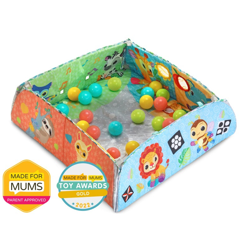 VTech Baby 7-in-1 Grow with Baby Sensory Gym + Free Activity Book