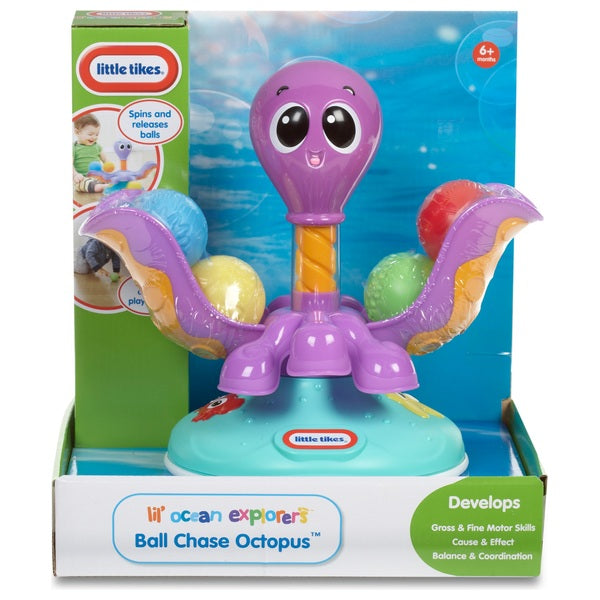 Little Tikes Ball Chase Octopus For Toddlers 6 Months to 3 Years