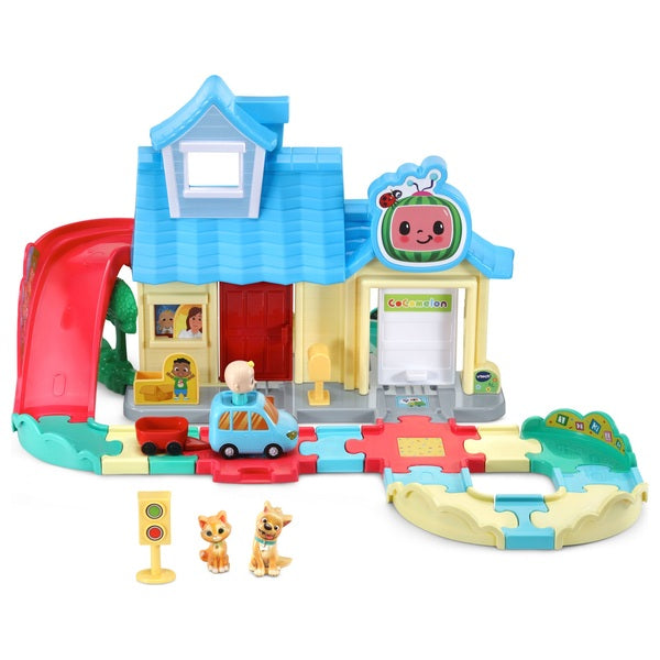 VTech Toot-Toot Drivers CoComelon JJ's House Track Set