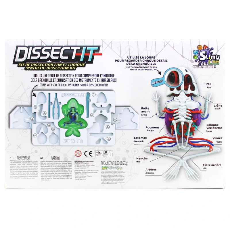 Dissect it Super Lab Frog with Veins & Arteries Educational Toy