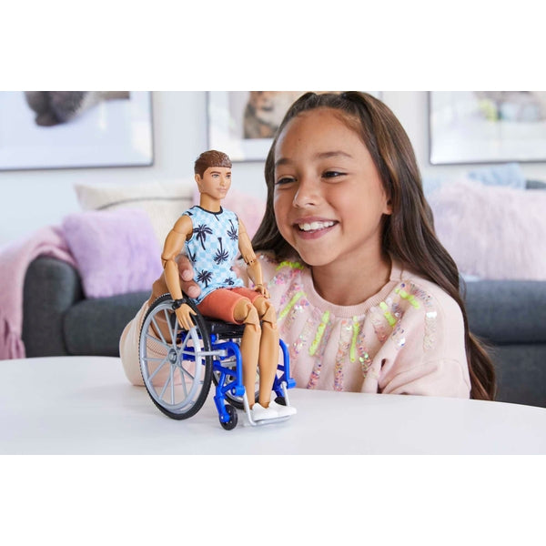 Ken Fashionistas Doll with Wheelchair