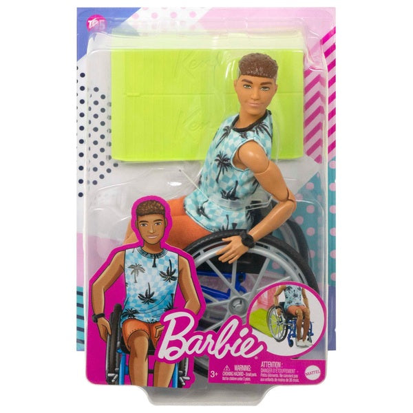 Ken Fashionistas Doll with Wheelchair