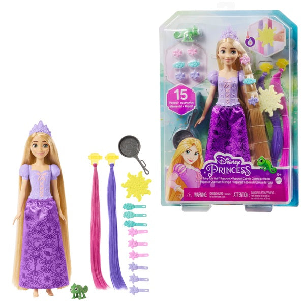 Disney Princess Rapunzel Fairy-Tale Hair Doll and Accessories