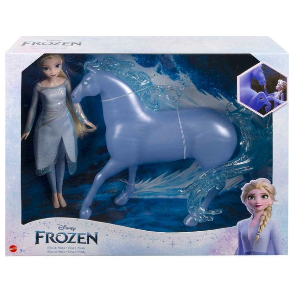 Disney Frozen Elsa Doll & Water Nokk Figure Set