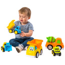 Big Steps Road Masters Trucks 5-Pack + Free Activity Book
