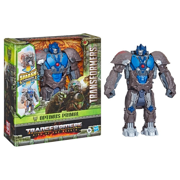 Transformers: Rise of the Beasts Smash Changer 23cm Optimus Primal Action Figure