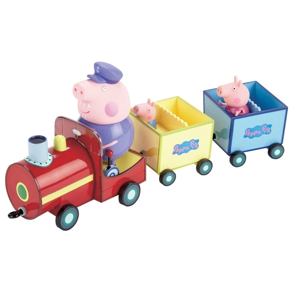 Peppa Pig Grandpa's Train and Carriage Set