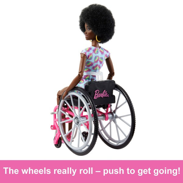 Barbie Fashionistas Doll 194 with Wheelchair and Ramp