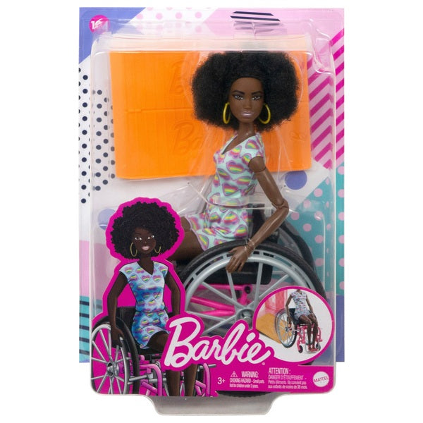 Barbie Fashionistas Doll 194 with Wheelchair and Ramp