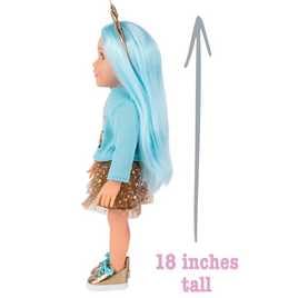 Kids DesignaFriend Goldie Doll - 18inch/46cm For 3 YRS +