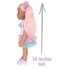 Kids DesignaFriend Scented Flossy Doll - 18 inch/46cm For 3 Yrs +