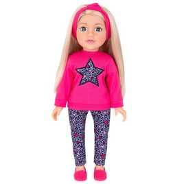 Kids Designafriend Fashion Doll Emmie with Outfit, 18 Inches, For Ages 3+