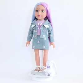 Kids DesignaFriend Lily Rose Fashion Doll - 18inch/46cm For 3 Yrs +