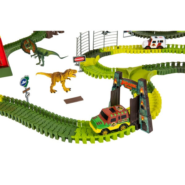 Kids Jurassic Park Track Loop Playset For 3 Years +