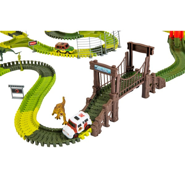 Kids Jurassic Park Track Loop Playset For 3 Years +