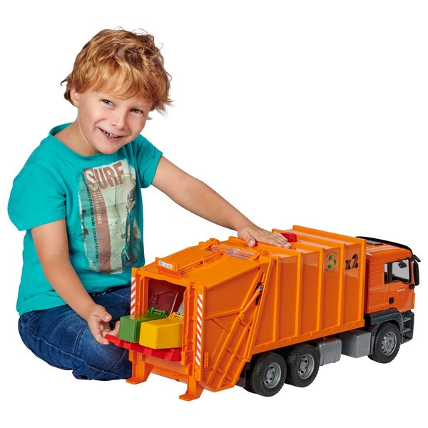 Bruder 1:16 MAN TGS Garbage Truck Toy