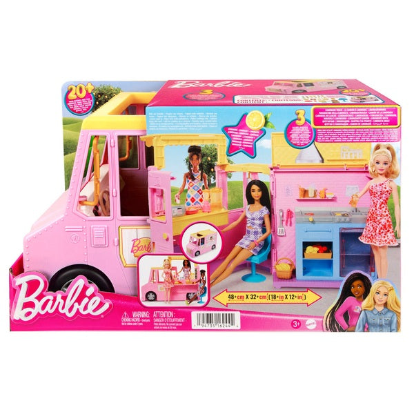 Barbie Lemonade Truck Playset with Accessories