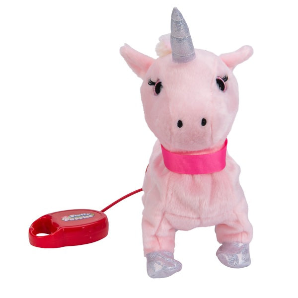 Fluffy Walking Unicorn Plush