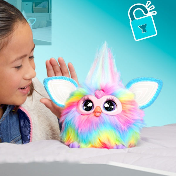 Furby Interactive Tie Dye Plush Toy