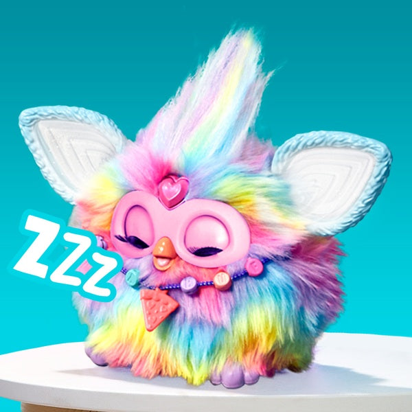 Furby Interactive Tie Dye Plush Toy