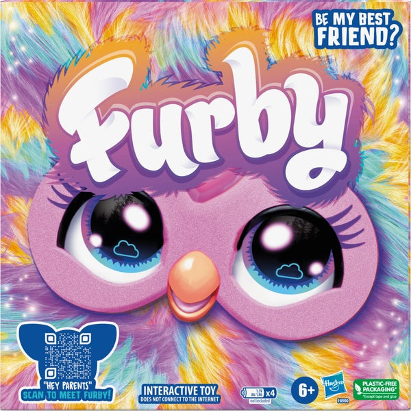 Furby Interactive Tie Dye Plush Toy