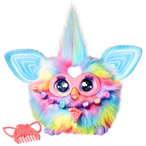 Furby Interactive Tie Dye Plush Toy