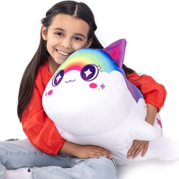 Aphmau 40cm Jumbo Plush Rainbow Cat